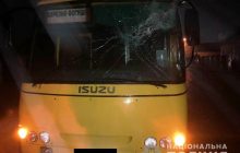 Колода з вантажівки пробила скло маршрутки: на Рівненщині сталася жахлива ДТП (фото)