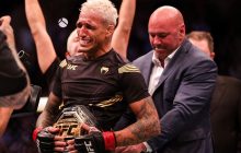 UFC 269: Олівейра ефектним прийомом "задушив" Пор'є в головному бою вечора (відео)