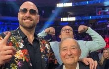 Ф'юрі грубо висловився на адресу Усика після того, як потиснув йому руку (відео)