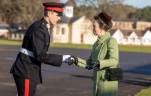 Українець став найкращим іноземним кадетом британської Королівської військової академії (фото)