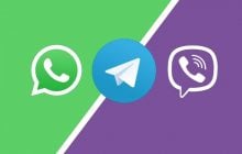 Выпущено приложение, позволяющее объединить Viber, WhatsApp и Telegram в один мессенджер