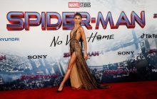 Премьера "Человека-паука": Зендея пришла в "голом" платье, а Сторм Рид сверкнула грудью (фото)