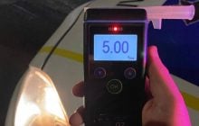 Относительно смертельная доза: в Черновцах патрульные остановили "рекордно" пьяного водителя