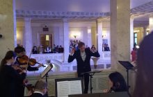 Сегодня работа в парламенте началась с камерного концерта (фото, видео)