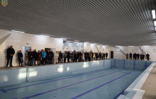 "Велике будівництво": біля Львова завершили реконструкцію басейну олімпійського стандарту