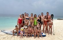 "Наша банда": футболисты Шахтера вместе с женами отдыхают на Мальдивах (фото)