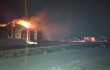 В результате пожара в гостинице вблизи Винницы погибли и пострадали люди (фото)