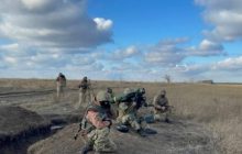 Украинские военные провели стрельбы из Javelin на Донбассе (фото, видео)