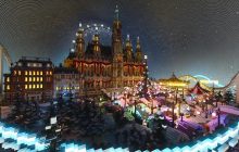 Рождественская сказка: NVIDIA создала в Minecraft невероятно красивый праздничный мир