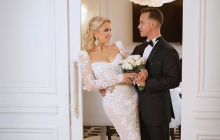 "Це тільки початок": Лілія Ребрик у весільній сукні відзначила річницю з чоловіком