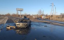 Автомобиль сгорел дотла: в Киевской области в ДТП чудом выжили двое детей (фото)