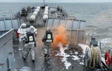 Украина и Франция провели совместные учения в Черном море (фоторепортаж)