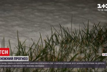 Погода в Україні: столицю від ночі почало замітати снігом