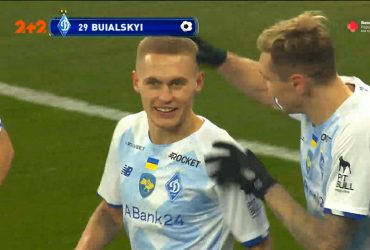 УПЛ | Чемпіонат України з футболу 2021 | Динамо - Зоря - 1:0. Відео голу Буяльського (44`)