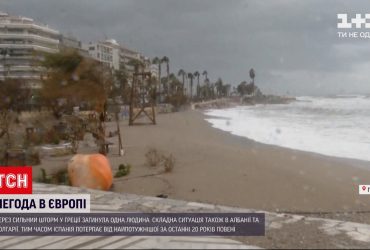 На Балканах вирує сильний шторм