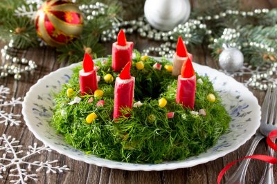 Новогодний салат «Адвент» - рецепт с фото