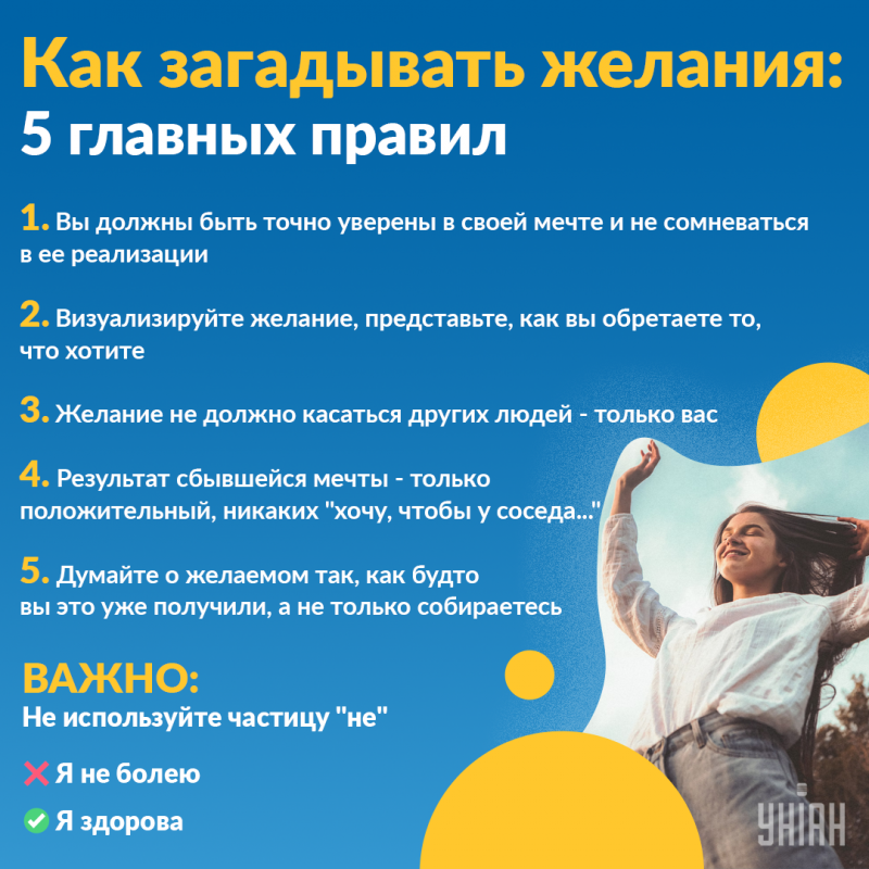 Как загадать желание на Новый год