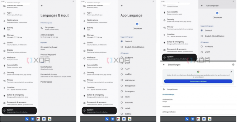Источник изображений: XDA Developers