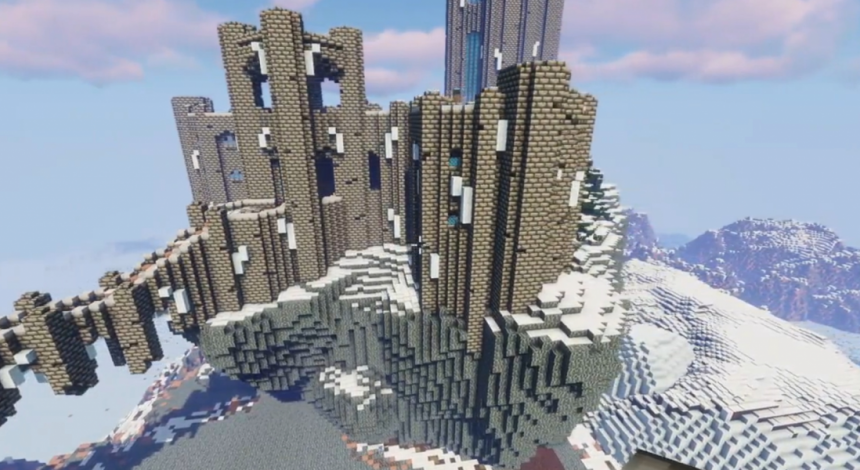 У Minecraft відтворили культову будівлю зі Skyrim — вийшло неймовірно гарно