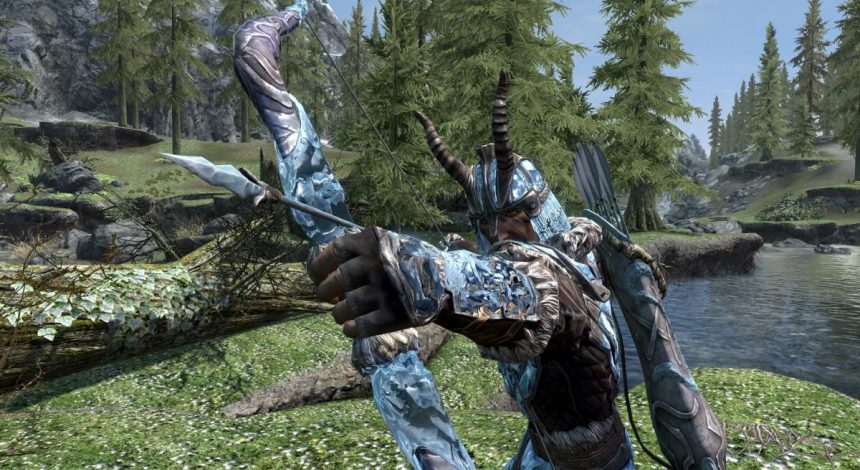 Гравець довів, що вороги в Skyrim можуть вижити навіть після пострілу з лука в голову