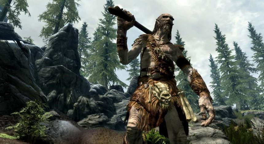 Гравець показав, наскільки корисними бувають велетні в Skyrim