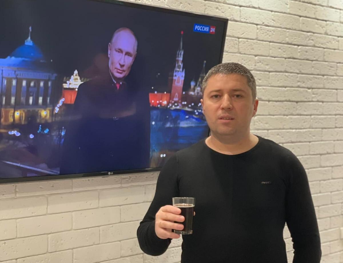 Раніше Кива вітав Путіна з днем народження / Facebook, Віталій Градинар Раніше Кива вітав Путіна з днем народження / Facebook, Віталій Градинар