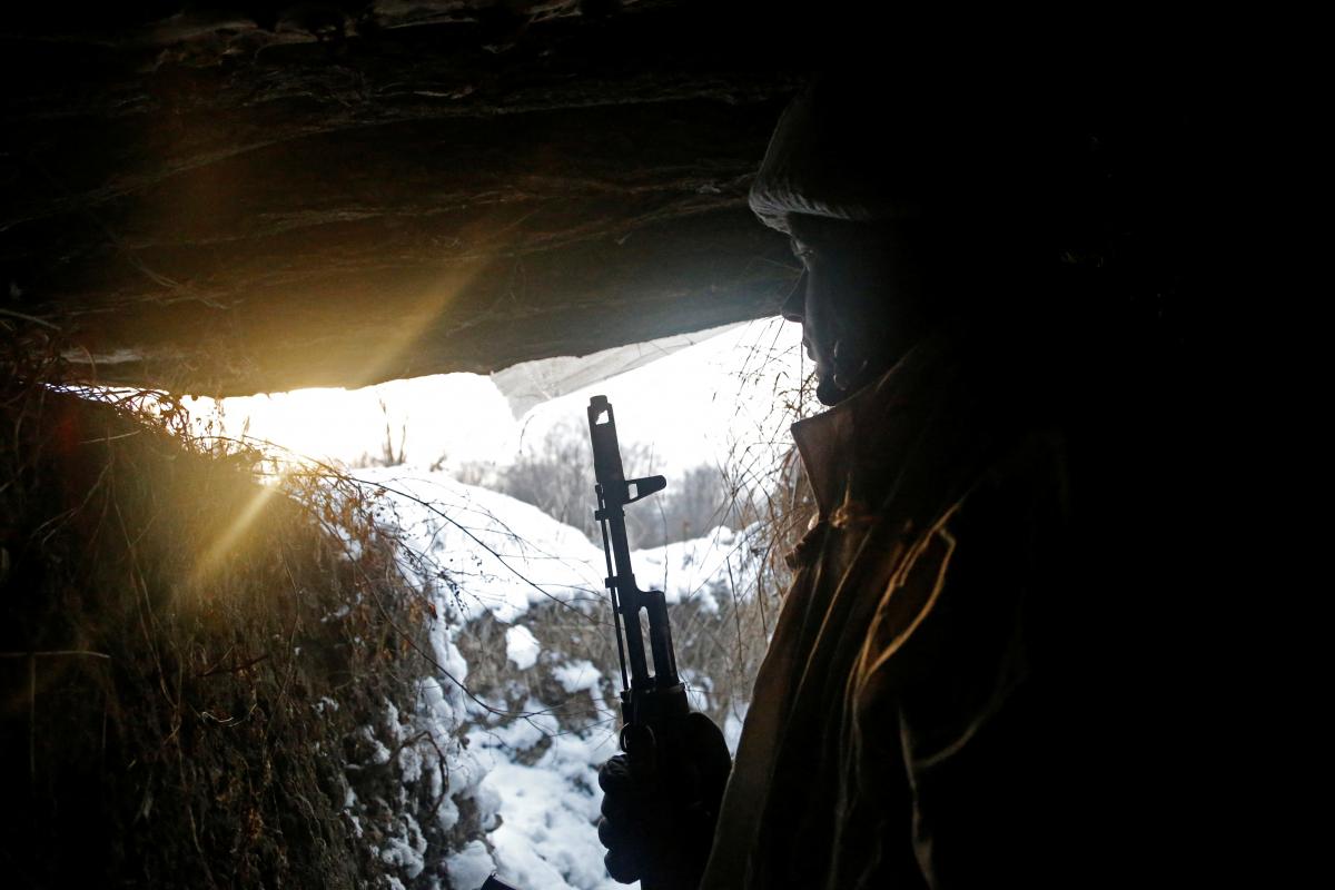 На Донбассе продолжается война с российскими оккупантами / фото REUTERS