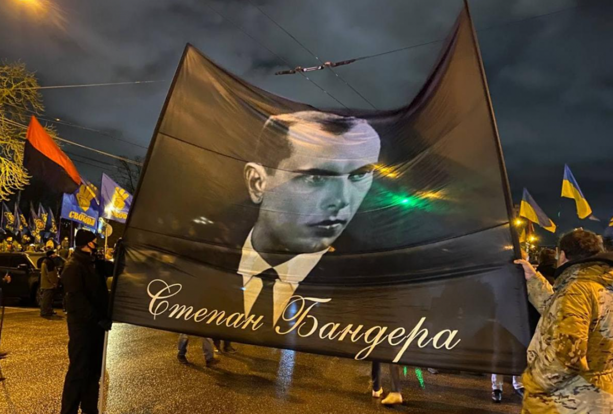 The torchlight procession took place on January 1 / photo UNIAN, Dmitry Khilyuk