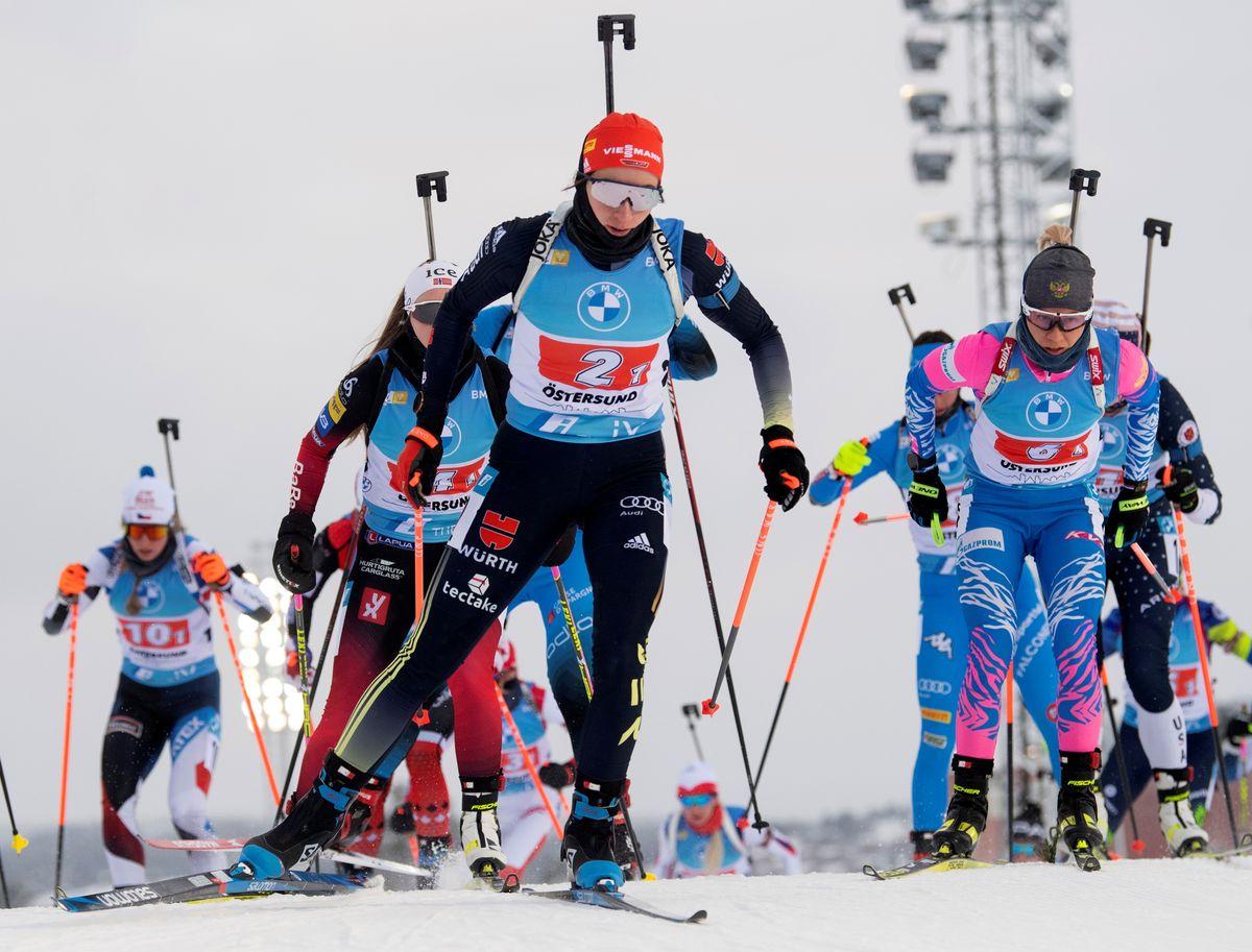 Biathletes competitions at the World Cup / photo REUTERS