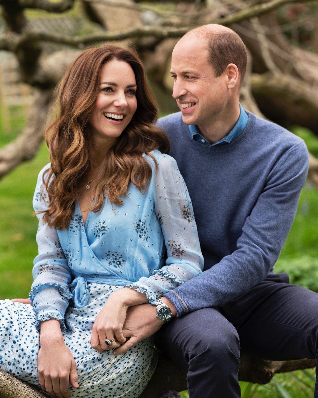 Герцогиня Кембриджская и принц Уильям / фото instagram.com/dukeandduchessofcambridge