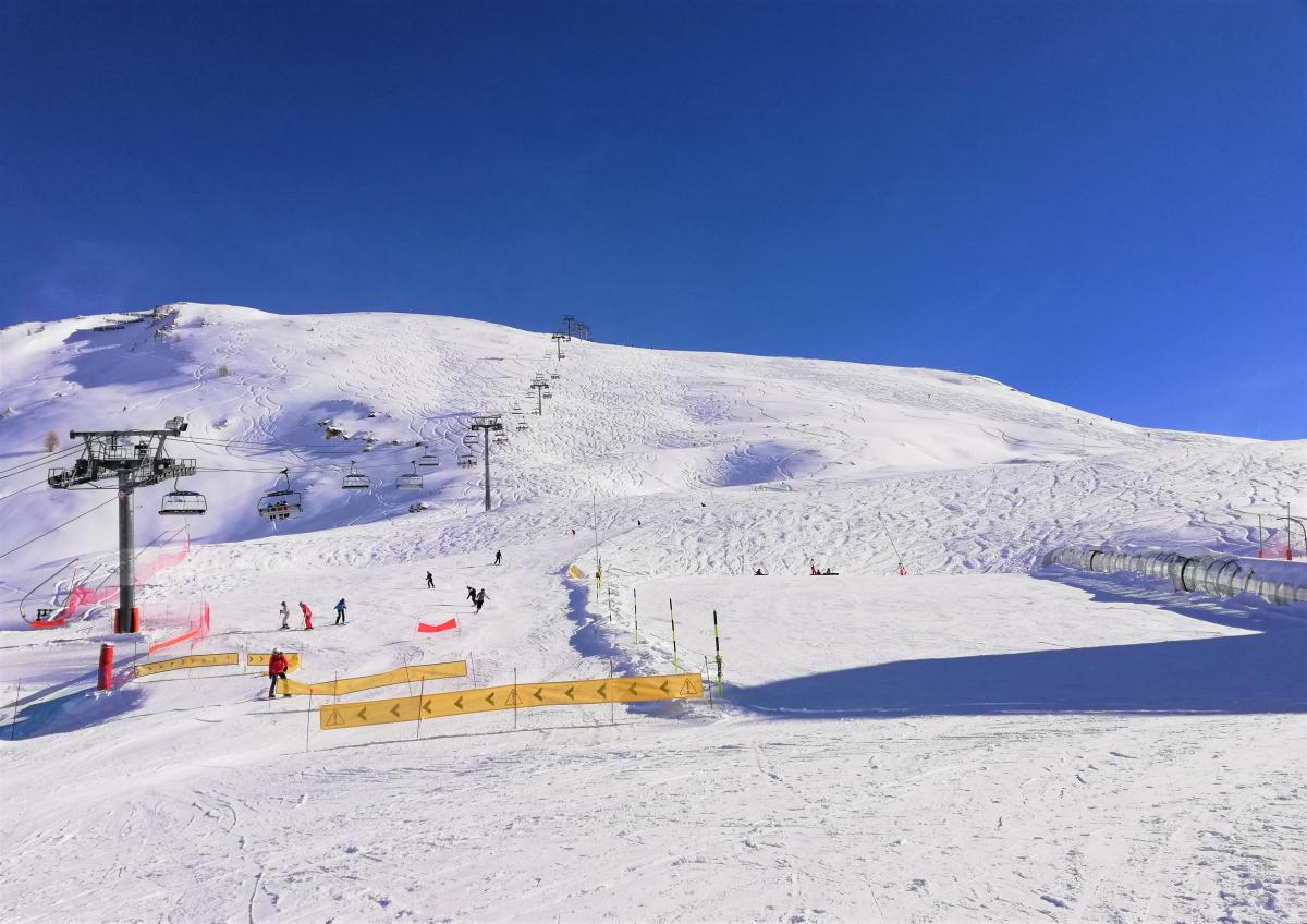 Тинь хорошо подойдет для опытных лыжников и сноубордистов / фото Марина Григоренко
