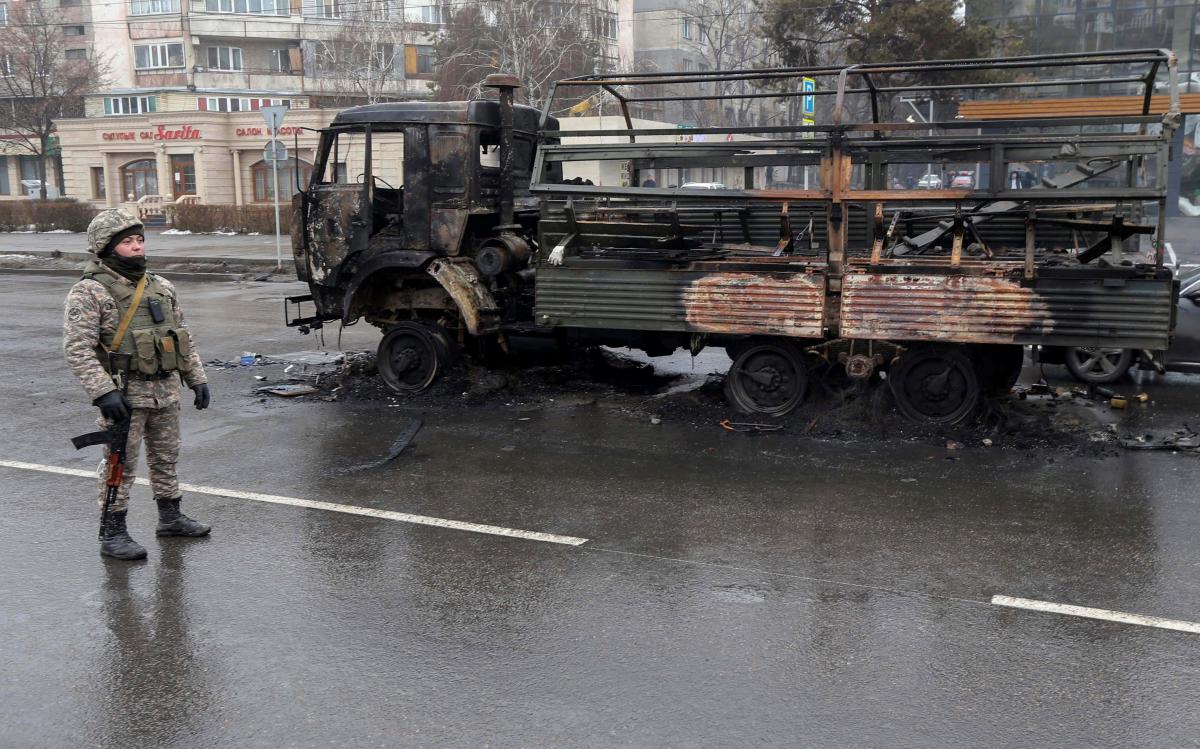 В Алматы задержаны более тысячи протестующих / фото REUTERS