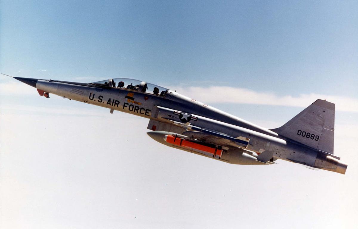 Истребитель F-5E на вооружении ВВС США / иллюстрация wikipedia.org Истребитель F-5E на вооружении ВВС США / иллюстрация wikipedia.org