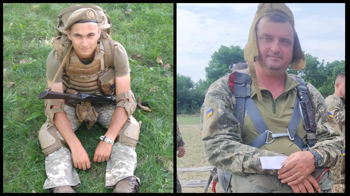 На Донбассе погибли Илья Супрун (слева) и Валерий Петренко (справа) / фото facebook.com/magistrjuly