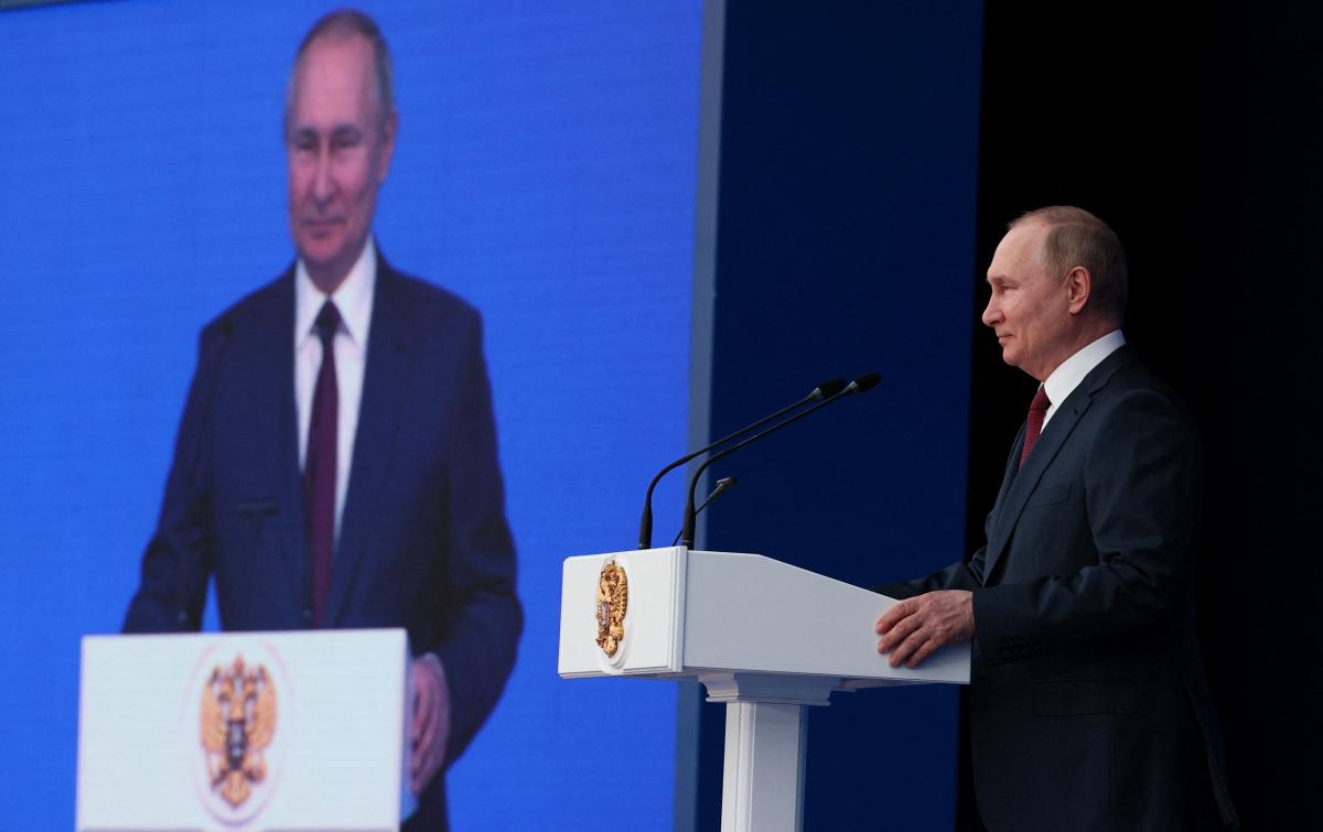 Володимир Путін / фото Reuters