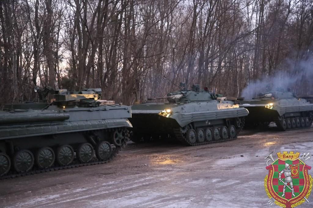 Первые российские подразделения прибывают в Белоруссию / фото mil.by