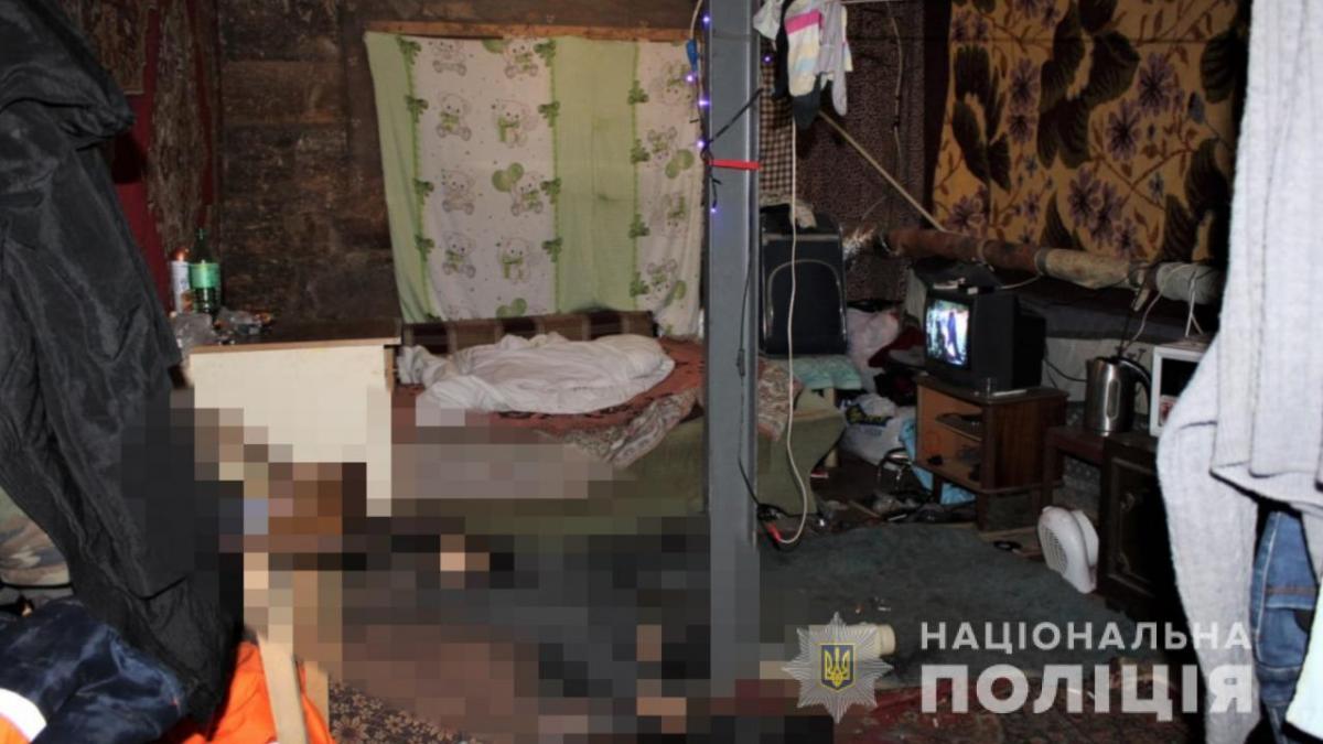 Злочин було скоєно у підвальному приміщенні / фото НПУ Злочин було скоєно у підвальному приміщенні / фото НПУ