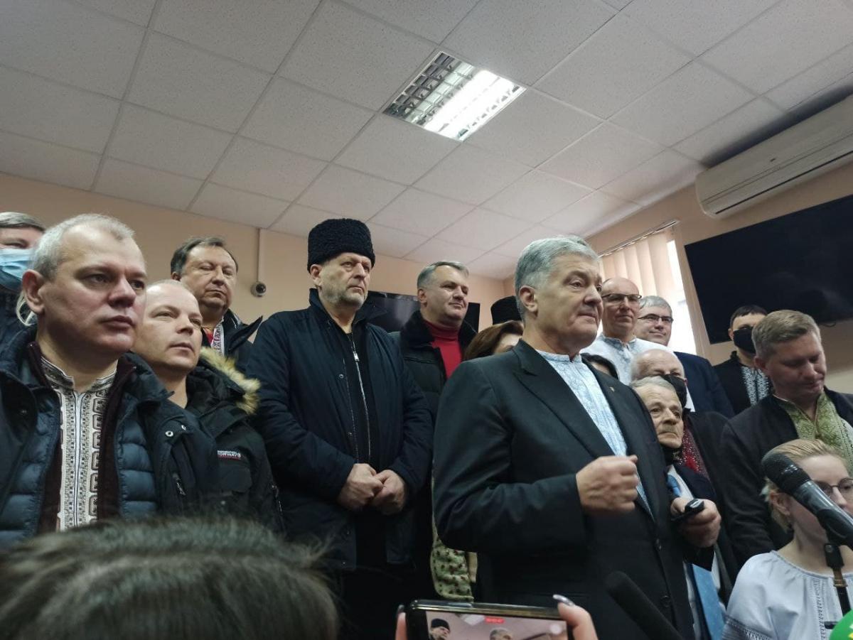 Суд над Порошенко состоялся 19 января / фото УНИАН, Антонина Доломаджи