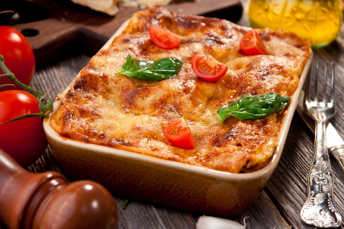 Delicious lasagna recipe / depositphotos.com