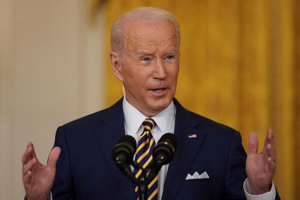 Biden was outraged by Putin's decision on 