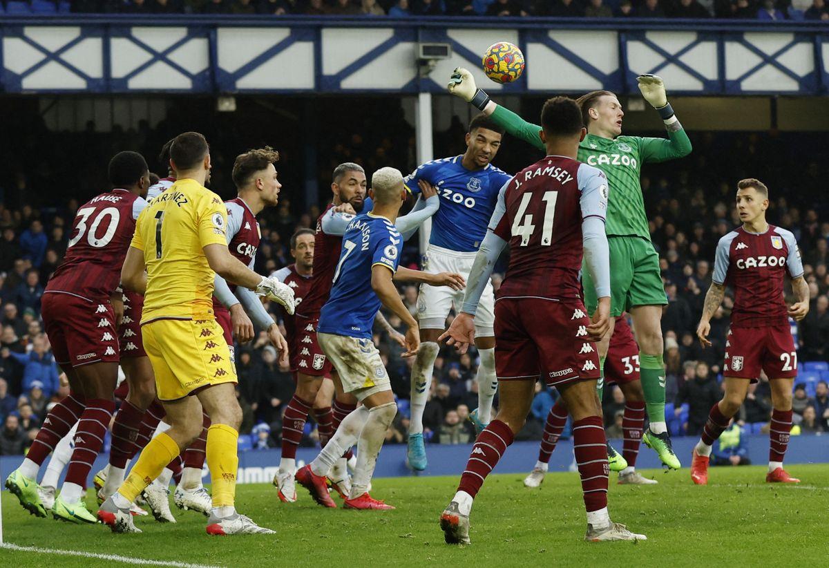 Everton lost at home to Aston Villa / photo REUTERS