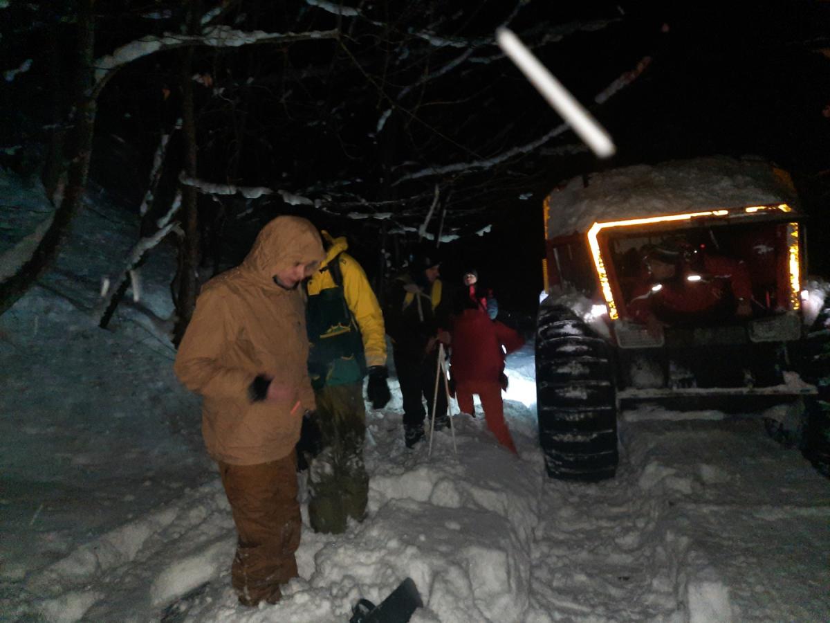 Рятувальники знайшли 4 заблукалих лижників / фото - dsns.gov.ua