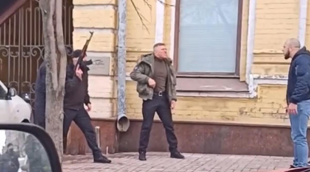 Стрельба в Киеве - детали / скриншот