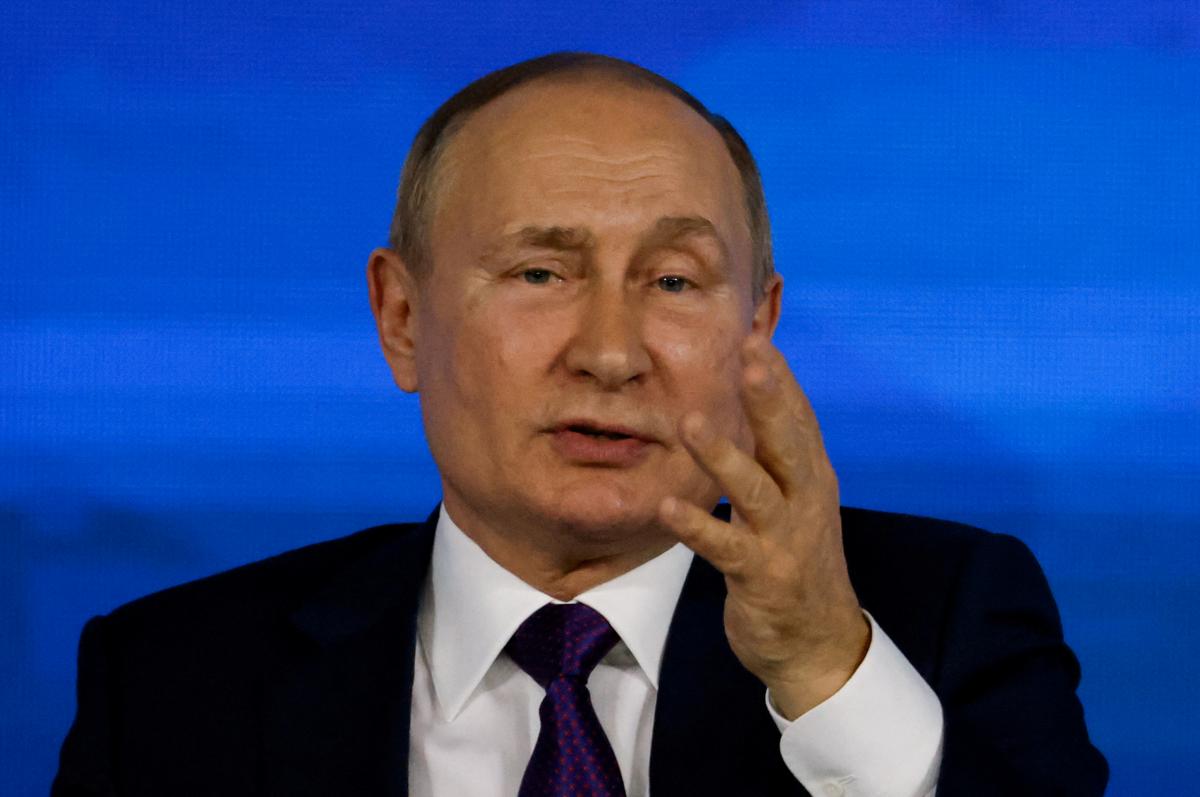 Владимир Путин похож на антихриста на фреске, считает мольфарка / фото REUTERS