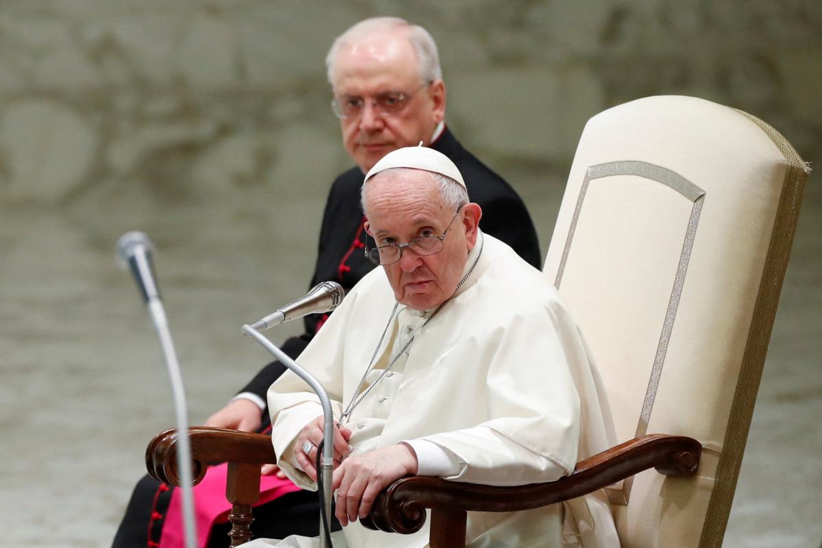 The Pontiff also prayed for the victims of this terrorist attack / photo REUTERS