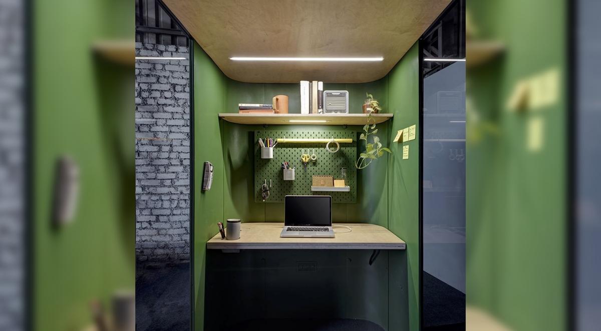 Дизайнеры разработали концепт удобного офиса на колесиках / фото Designboom