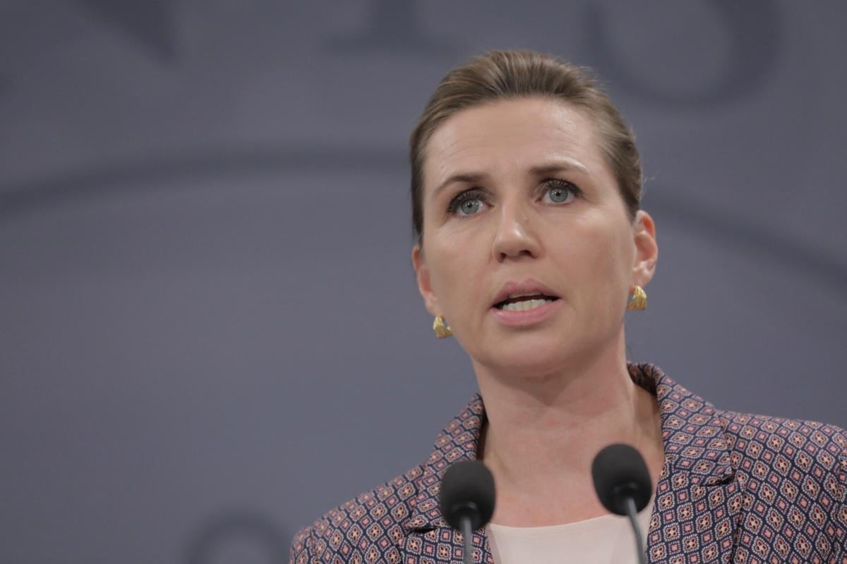 Прем'єр-міністерка Данії Метте Фредеріксен / фото REUTERS Прем'єр-міністерка Данії Метте Фредеріксен / фото REUTERS