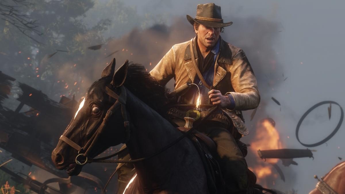 Игрок показал, возможно, самое неудачное ограбление поезда в истории Red  Dead Redemption 2 — УНИАН