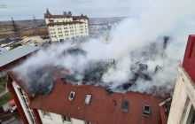 Под Киевом пылал 5-этажный гостиничный комплекс - есть пострадавшие (фото, видео)