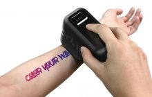 Гаджет дня: компактный принтер, позволяющий создать временное тату за несколько минут